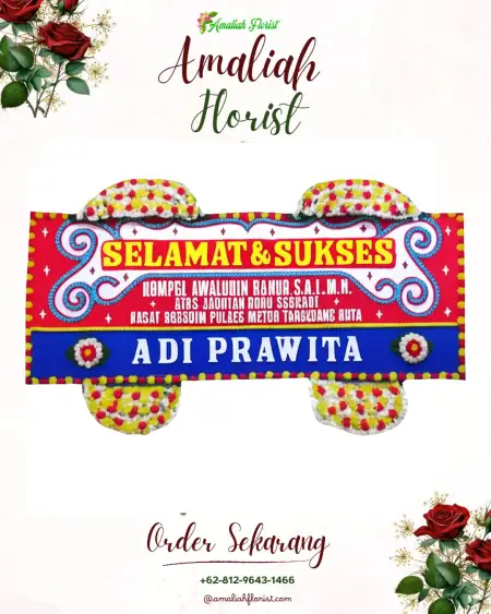 Papan Bunga Ucapan Selamat Kutorejo